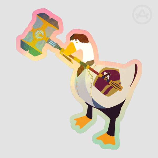 Untitled Goose Game Jayce (Jooyse) Sticker