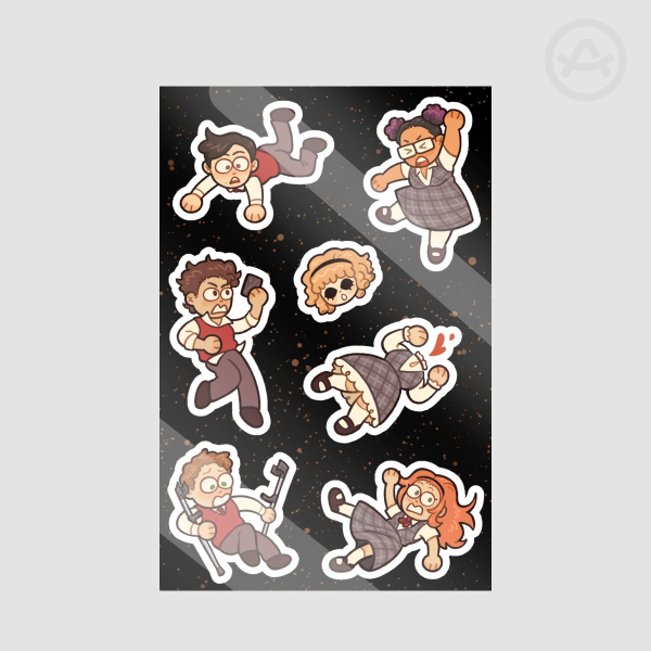 RTC | Falling Through The Air... | Sticker Sheet