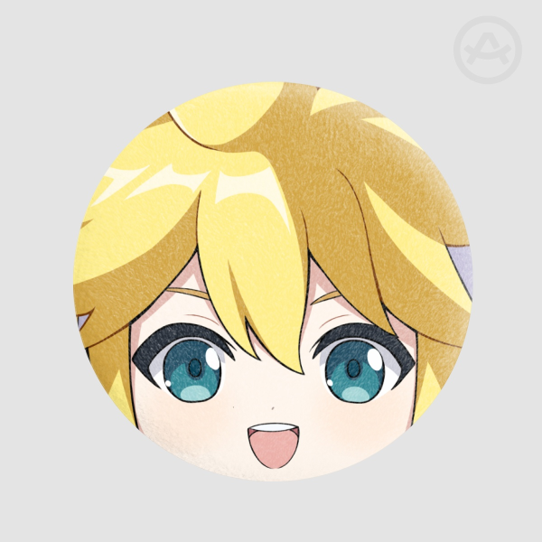 Kagamine Len Plush Badge (Vocaloid)