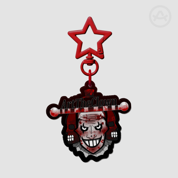 Art The Clown Deadly Circus Keychain