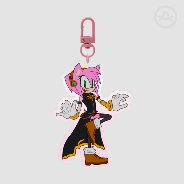 Amy acrylic keychain
