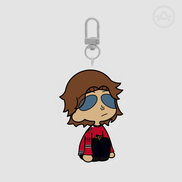 Connor Bedard Clear Acrylic Keychain