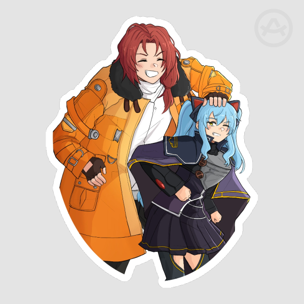 Red & Blue Besties 2