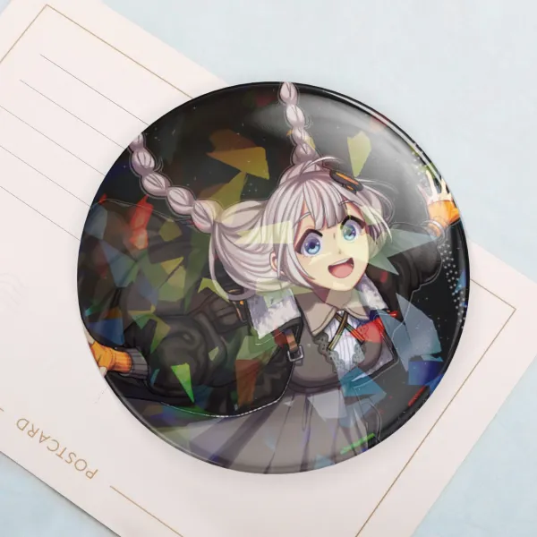 Akari Old Art Button
