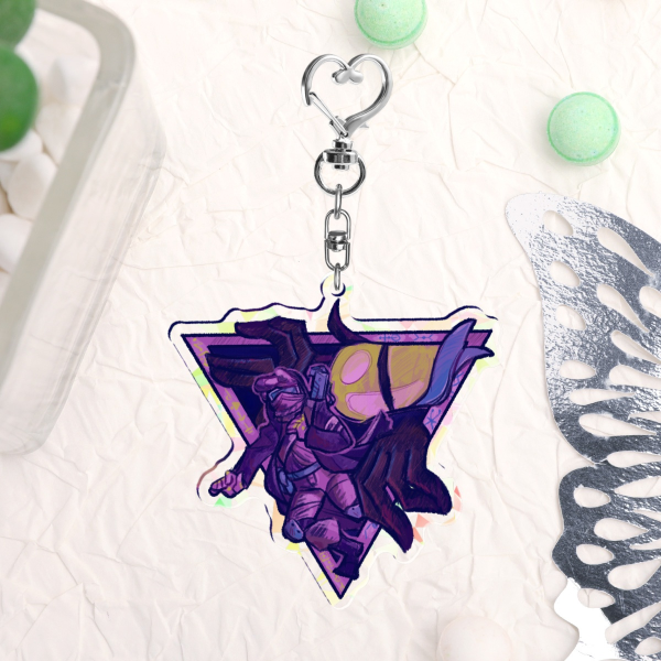 Billford Week: Day 4【Broken Glass Acrylic Keychain】