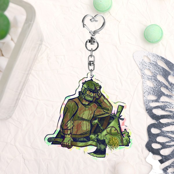 Billford Week: Day 6【Broken Glass Acrylic Keychain】