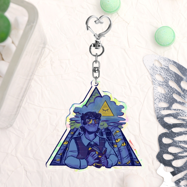 Billford Week: Day 1【Broken Glass Acrylic Keychain】