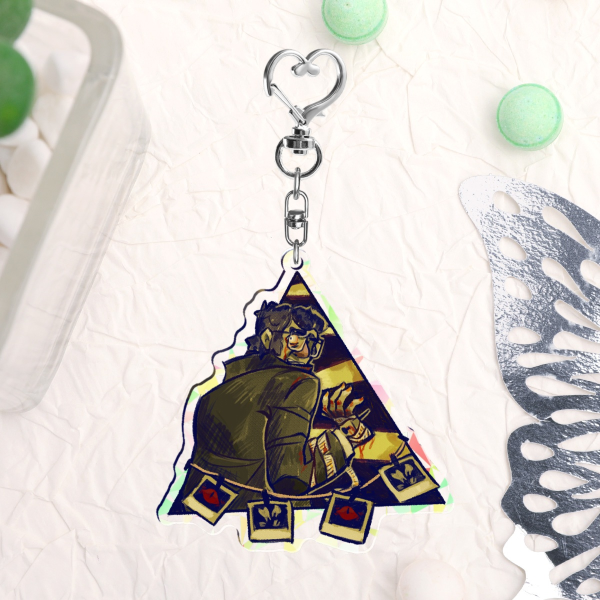 Billford Week: Day 3【Broken Glass Acrylic Keychain】