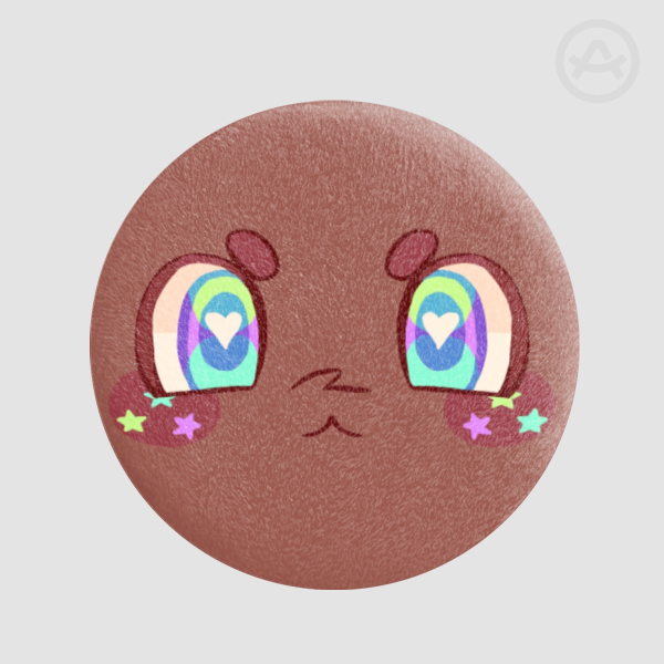 Cosmo Face  Plush Badges