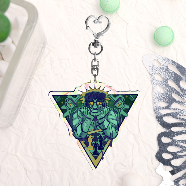 Billford Week: Day 2【Broken Glass Acrylic Keychain】