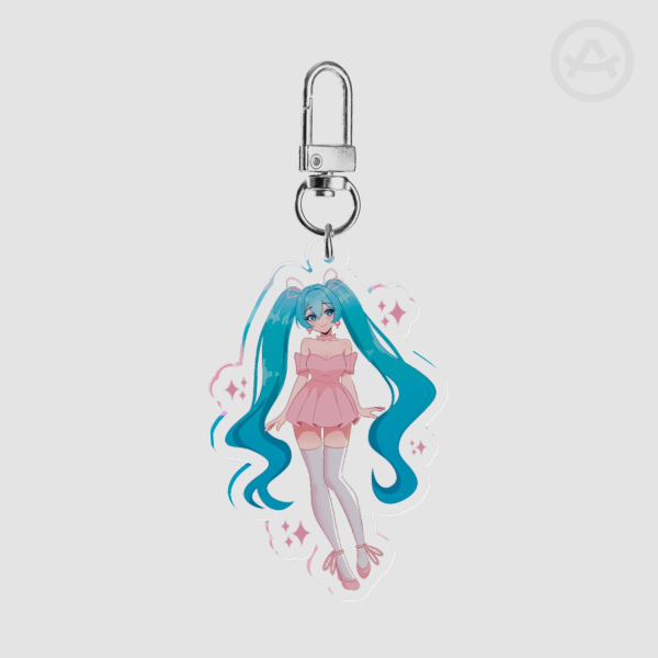 Clear Acrylic Keychains