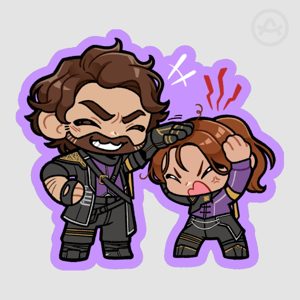 [ Clair Obscur: Expedition 33 ] Gustave and Maelle Vinyl Sticker