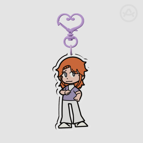 [TSHNT] Ray Clear Acrylic Keychain