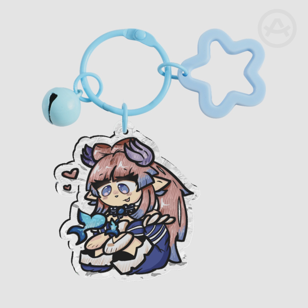 Kokomi Ripple Acrylic Keychain