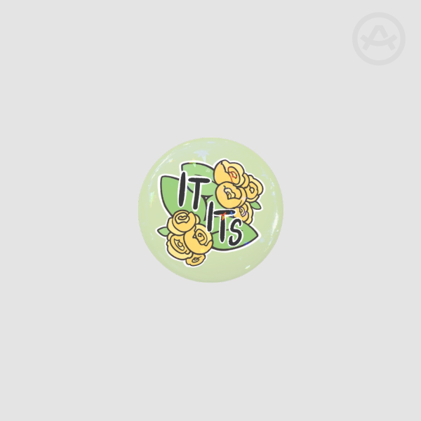 It/Its - holo star Badge