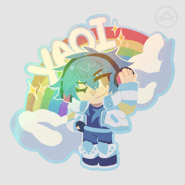 YAOI Aoba rainbow sticker!
