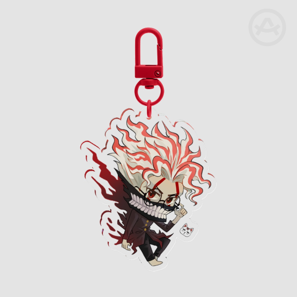 Okarun / Turbo Baba Keychain