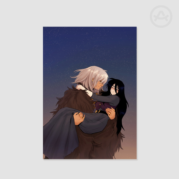 Berserkir & Ava A4 Poster