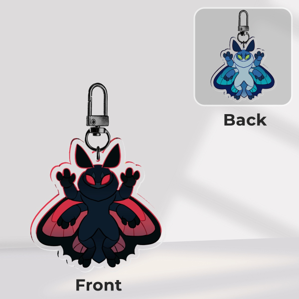 Moth Keychain