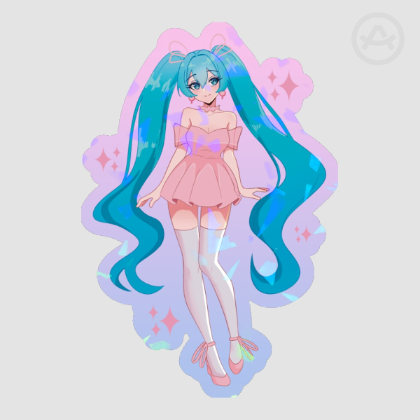 Colored Edge Die Cut Stickers