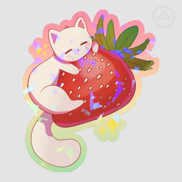 Colored Edge Die Cut Stickers