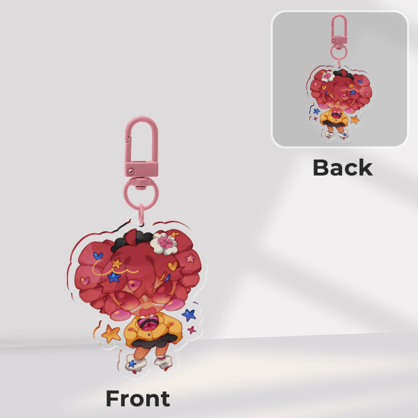 Gyaru Teto - Vocaloid keychain