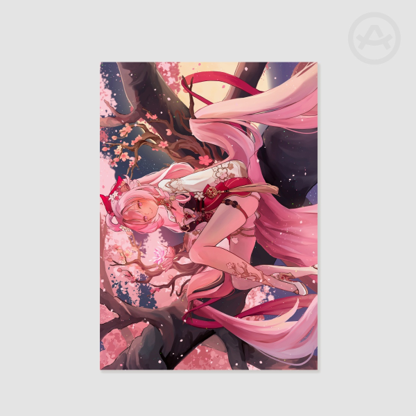 Poster Printing - Peach Spring night A3