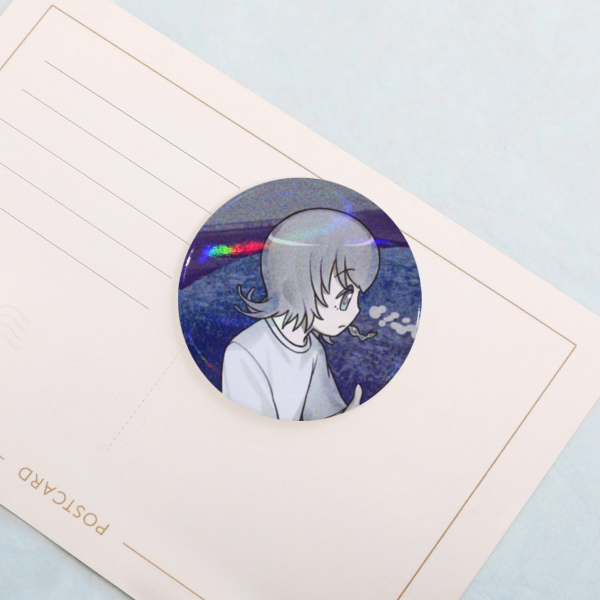 Asa and Jellyfishes Button