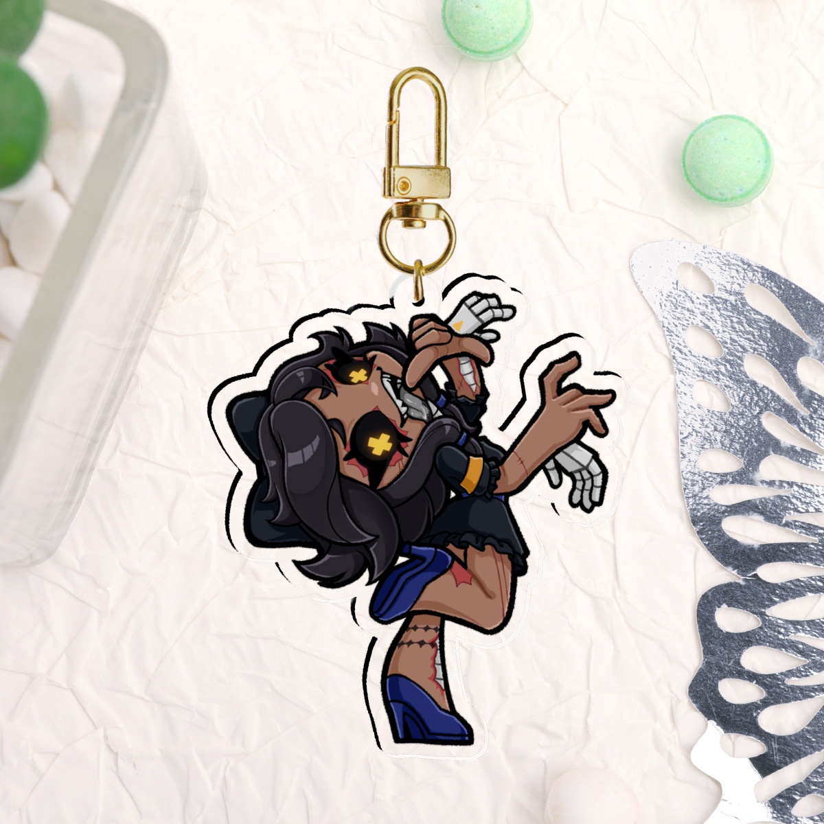 [ Murder Drones ] Cynessa Keychain