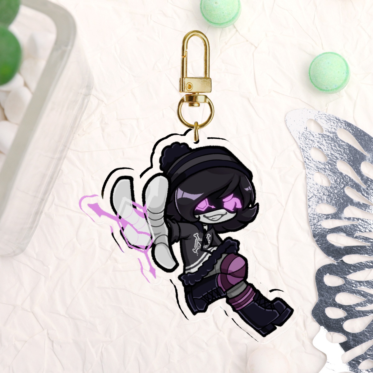 [ Murder Drones ] Uzi Keychain