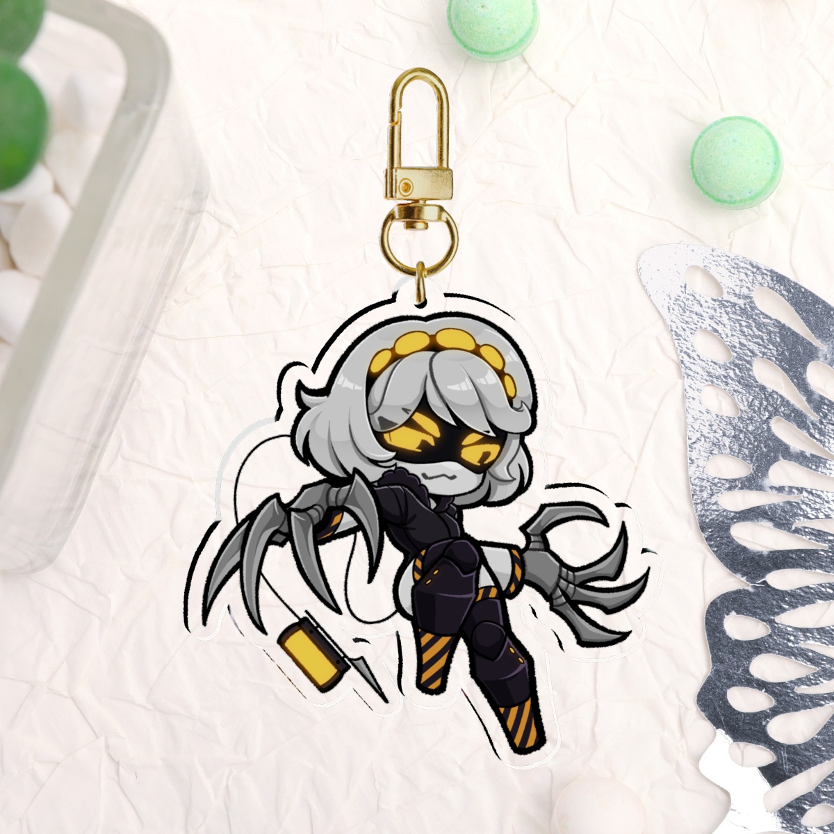 [ Murder Drones ] Serial Designation V Keychain