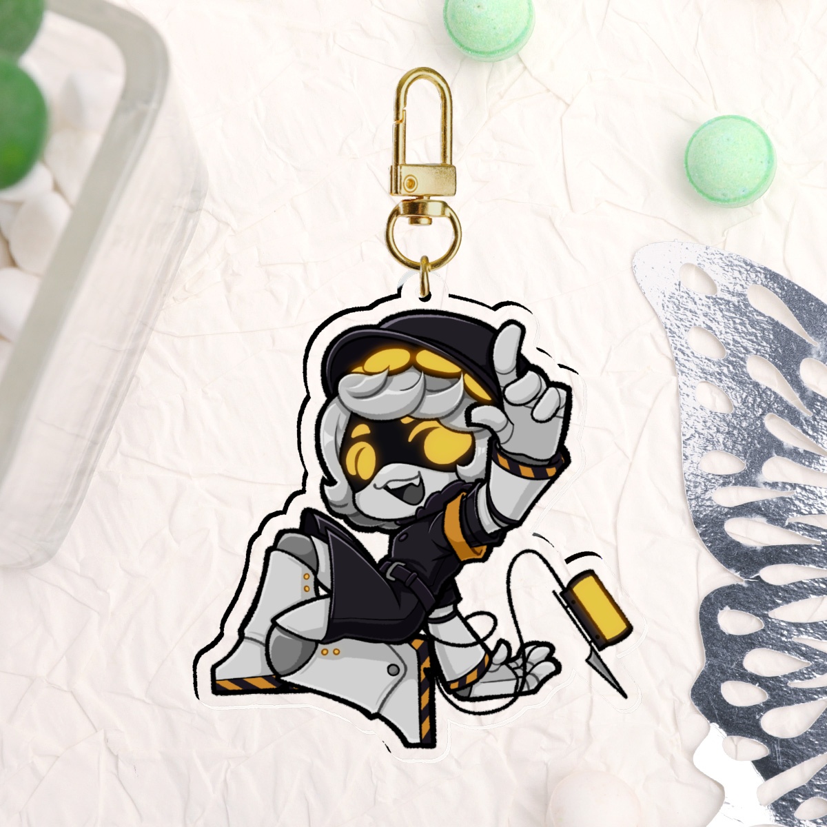 [ Murder Drones ] Serial Designation N Keychain