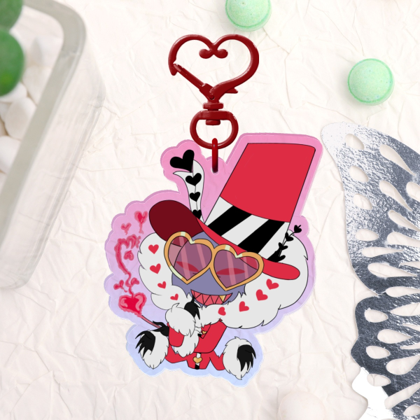 Valentino Acrylic Charm