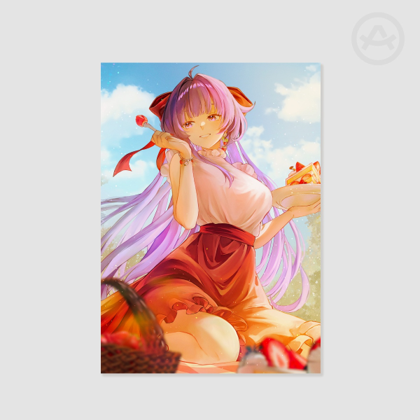 Poster Printing - Strawberry fest A4 - Raiden Mei