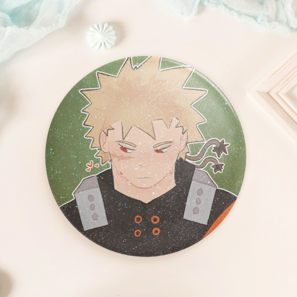 Katsuki Bakugo Round Badges (Button Pins)