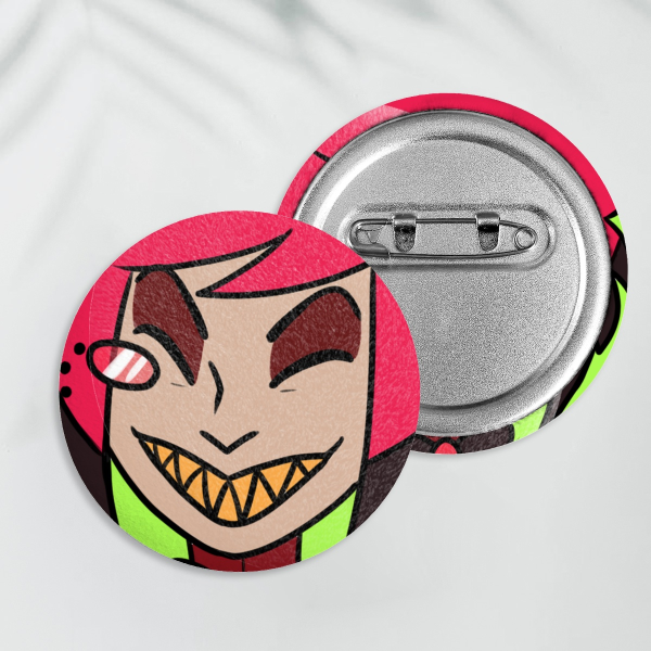 Alastor Plush Badges