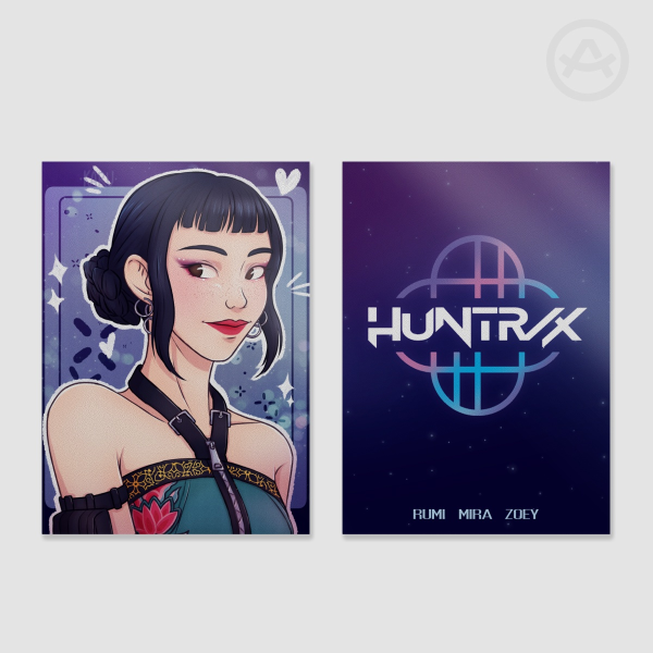 Zoey - Huntrix, K-Pop Demon Hunters | Holographic Photocards