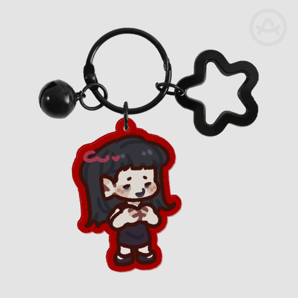 Samarie - Glitter Acrylic Keychain