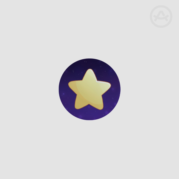 Star - Original Design | Round Badges (Button Pins)