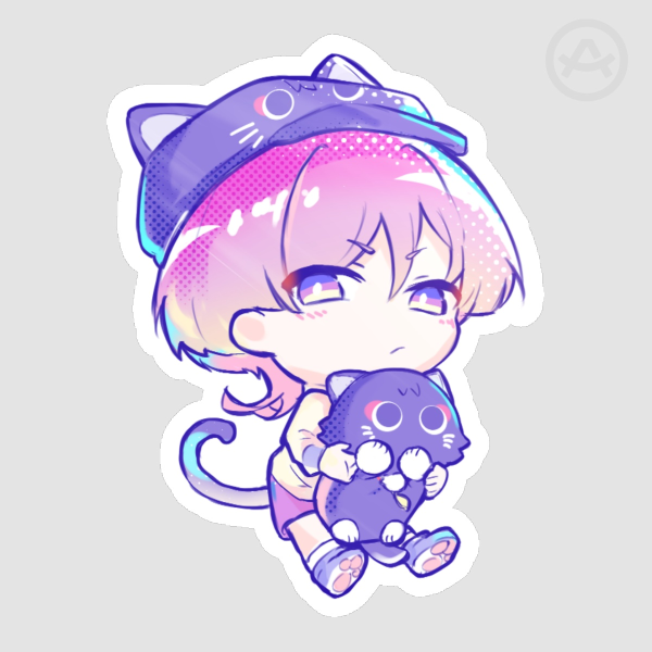 Scarameow Theme Impression Sticker