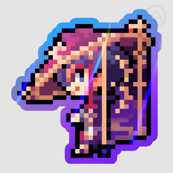 genshin scara pixel sticker