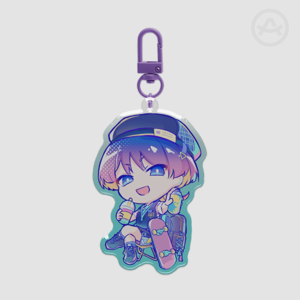 MEGA Cafe Scara Keychain