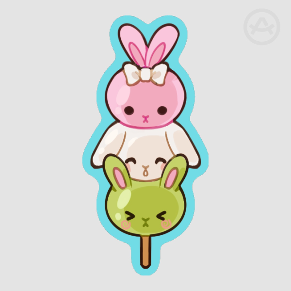 dango bunny sticker