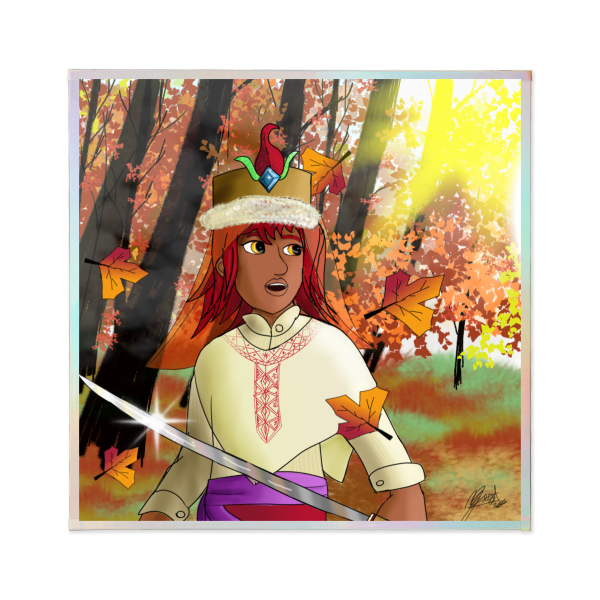 "The Calling" Art Board 4.7" x4.7" (120x120mm)