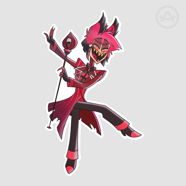 Drunk Alastor - Sticker