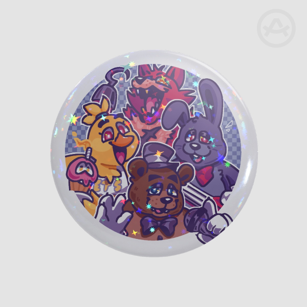 Faz Friends Holo Button