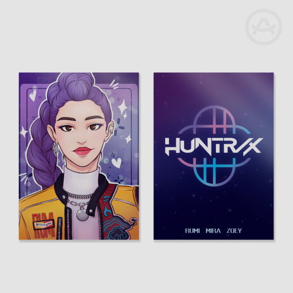 Rumi - Huntrix, K-Pop Demon Hunters | Holographic Photocards