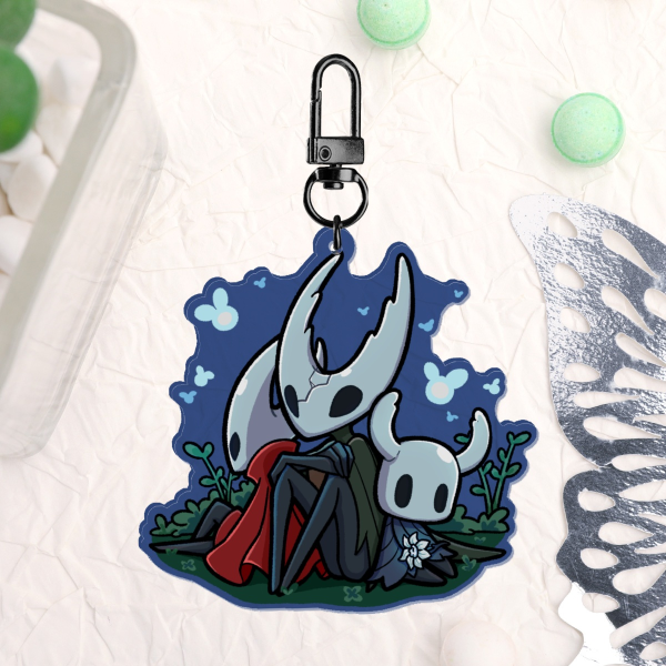 [ Hollow Knight ] Hallownest Trio Keychain