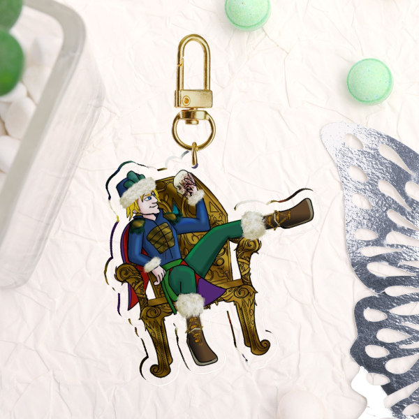 Deadly Gold Mikhai Keychain