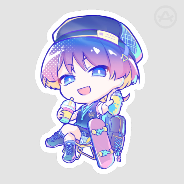 MEGA Coffee Scara Sticker